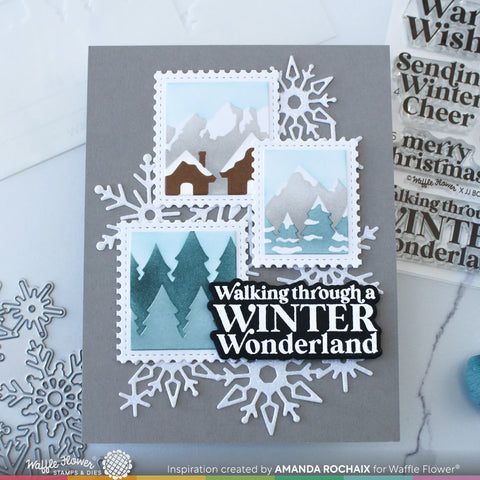 Waffle Flower - Snow Cheer Stamp Set