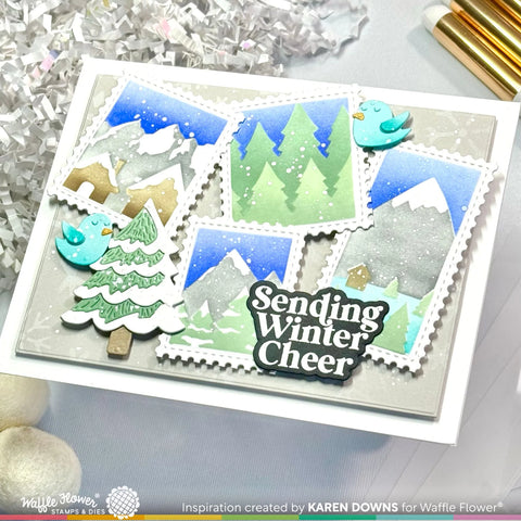 Waffle Flower - Snow Cheer Stamp Set