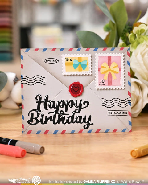 Waffle Flower - Envelopes Die