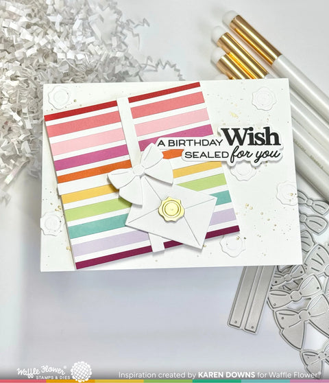 Waffle Flower - Postage Collage Gifts Dies