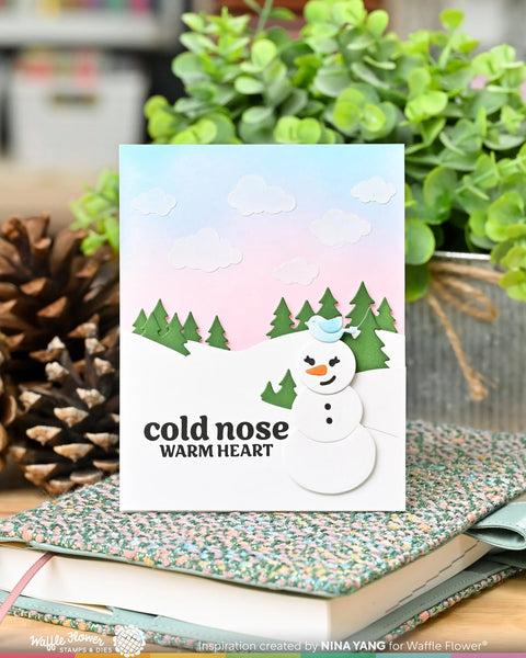 Waffle Flower - Snowy Hills Die