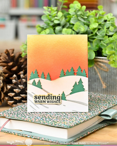 Waffle Flower - Snowy Hills Die