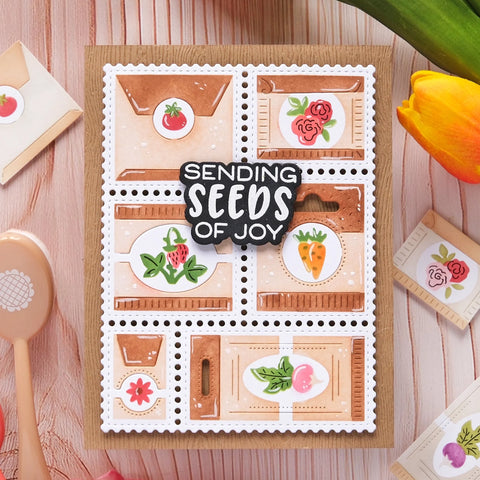 Waffle Flower - Green Thumb Sentiment Stamp Set