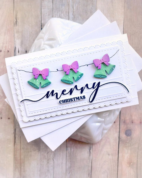 Waffle Flower - Postage Collage Christmas Icons Dies