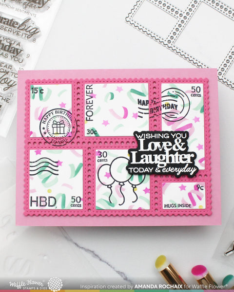 Waffle Flower - Sweet Birthday Sentiments Stamp Set
