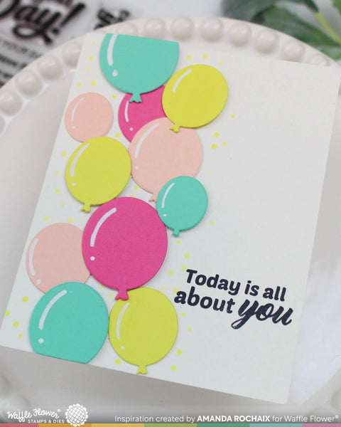 Waffle Flower - Your Day Sentiments Dies