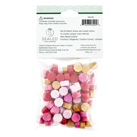 Spellbinders - Must-Have Wax Beads Mix Pink