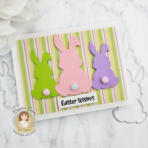 Kat Scrappiness - Easter Bunny Trio Craft Dies