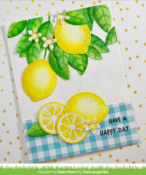 Lawn Fawn - Zesty Lemon Dies