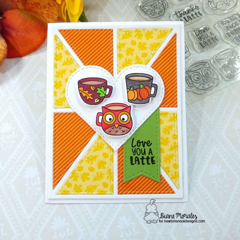Newton's Nook - Autumn Postage Sampler Dies