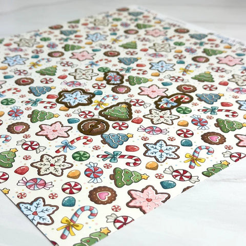 Dare 2B Artzy - 12"x 12" Baked with Love (Teapots & Tiny Tales) Double-Sided Paper
