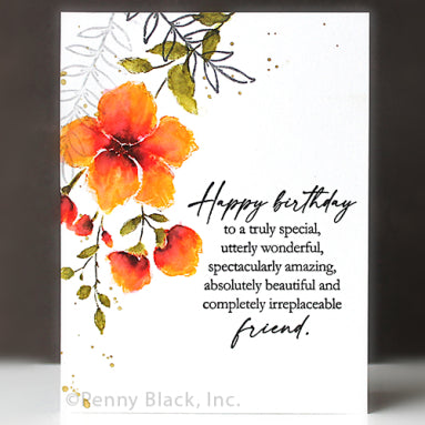 Penny Black - Birthday Wishes Stamp Set