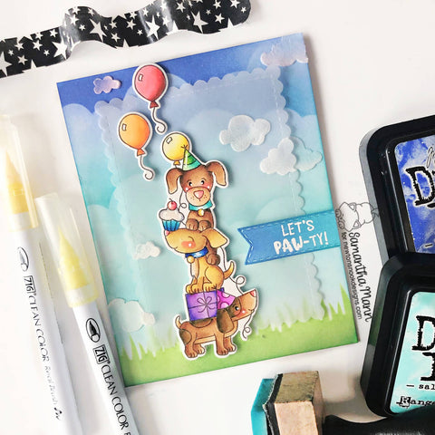Newtons Nook - Birthday Barks Stamp Set