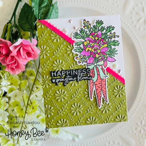 Honey Bee - Daisy Field 3D Embossing Folder