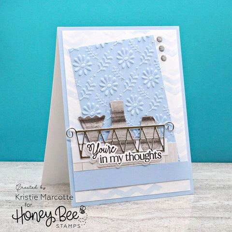 Honey Bee - Daisy Field 3D Embossing Folder