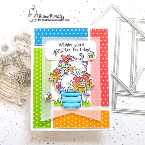 Newton's Nook - Newton's Blooms Stamp Set