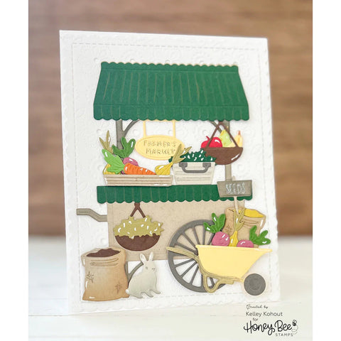 Honey Bee - Farmer's Market Cart Add-On Dies