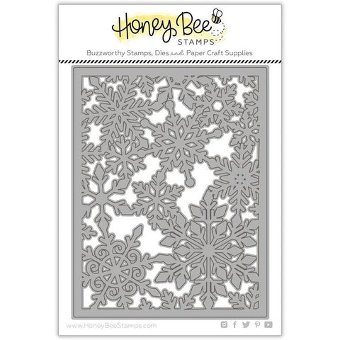 Honey Bee - Fancy Flakes Cover Plate Die