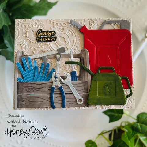 Honey Bee - Gears 3D Embossing Folder