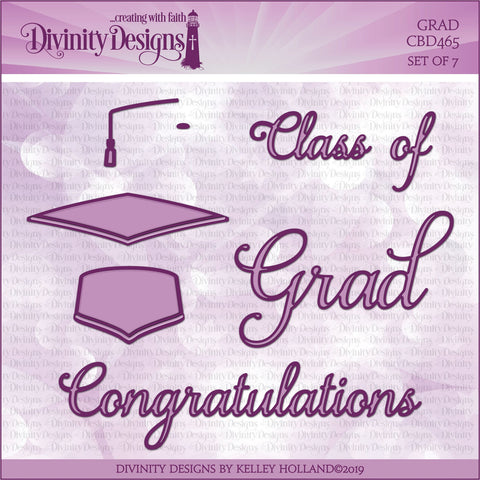 Divinity Designs - Grad Die Set (CBD465)