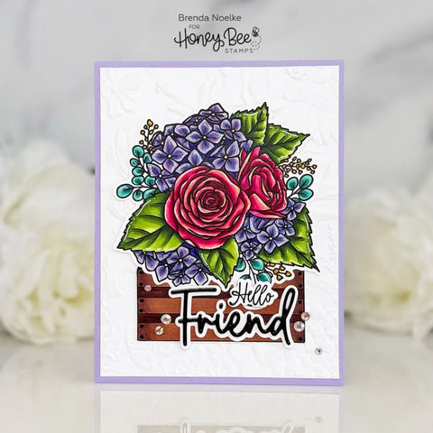 Honey Bee - Love You, Friend Stamp Set