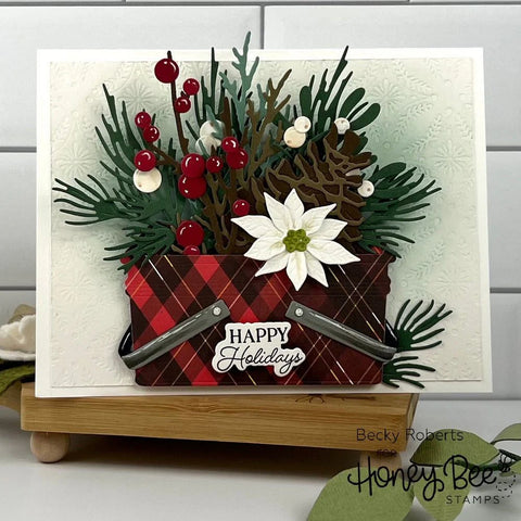 Honey Bee - Home for the Holidays Stamp Set