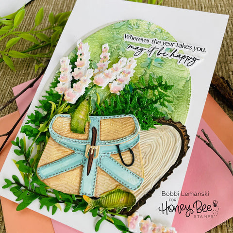 Honey Bee - Into the Woods 3D Embossing Folder