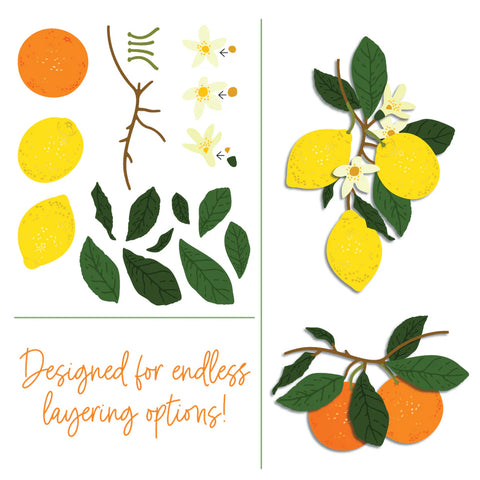 Honey Bee - Lovely Layers - Citrus Dies