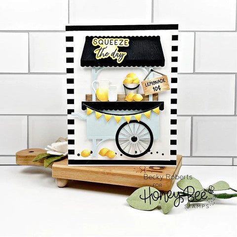 Honey Bee - Farm Fresh Market Cart Add-On Dies