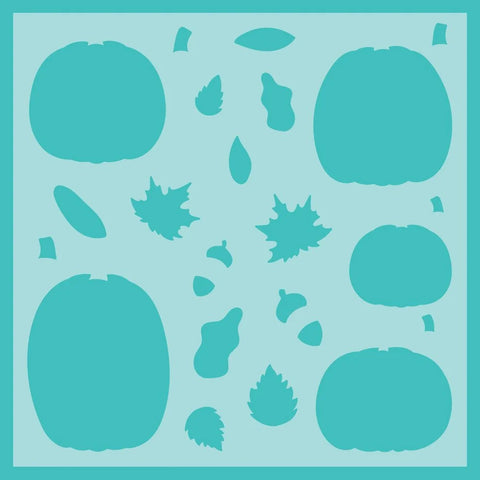 Honey Bee - 6"x 6" Pumpkin Patch Stamp & Coordinating Stencil Set