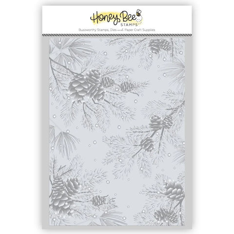 Honey Bee - Snowy Pines 3D Embossing Folder