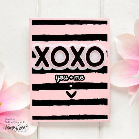 Honey Bee- XOXO 3x4 Dies